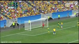 برزیل 0 0 آفریقای جنوبی المپیک ریو 2016