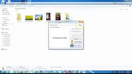 گذاشتن عکس در پس زمینه پوشه درایو ویندوز