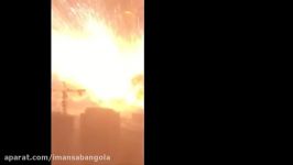 انفجار عظیم در کشور چین بندر تیانجین شهر را لرزاند