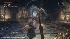 Bloodborne Pthumerian Chalice dungeon boss Layer#3