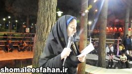 شعر خوانی شاعر حبیب ابادی برای شهدای گمنام