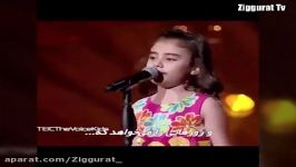 آواز محزون کودک سوری در برنامه voice kids