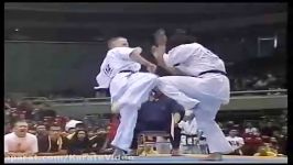 Kyokushin Karate　KO　back spin