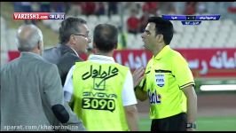 برانكو به تركی به من دست نزن حركات عجیب مربی پرسپولیس