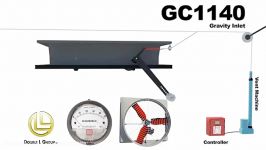 GC1140 Inlet with Actuator 3D Simulation