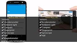 موبایل Motorola Moto Z Droid vs Lenovo Phab 2 Pro