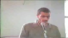 سخنرانی امام جمعه در سمینار ، شعار گفتن توسط مردم ، اجرای سرود دسته جمعی توسط دانش آموزان تک خوانی سید یوسف شبیری ،