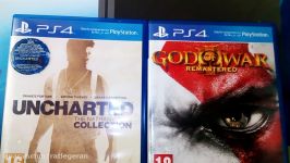 انباکسینگ GOD OF WAR3+UNCHARTED COLLECTION برای PS4