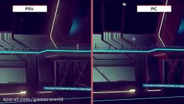 ویدئو مقایسه گرافیکی No mans Sky روی PC PS4