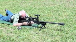 شلیک های دیدنی تک تیرانداز غول پیکر 50 CALIBER SNIPER RIFLE