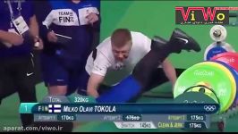 غش کردن وزنه بردار فنلاندی در المپیک ریو