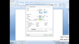 آموزش ورد 20.1 قالب بندی Formating word