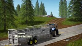 تریلر Farming Simulator 17 برای نمایش در گیمزکام 2016