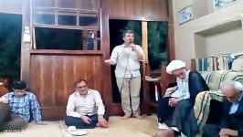 مداحی جناب حسنی ولادت امام رضا حسینیه آیت الله کوهستانی