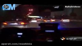 تعقیب گریز هیجان انگیز پلیس نامحسوس در بزرگراه تهران