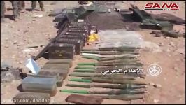شمال حماه مصادره سلاح های النصره توسط ارتش سوریه