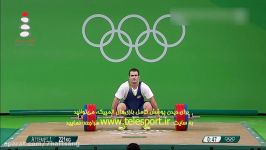 مدال طلای وزنه برداری سهراب مرادی در المپیک 2016 ریو