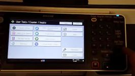 Ricoh MP Series Default Login admin at Device Panel