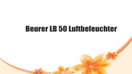 مرطوب کننده هوابخورسرد beurer LB50