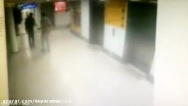 برخورد عامل انتحاری استانبول پلیس فرودگاه+فیلم