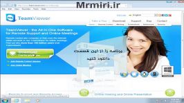 آموزش نصب اجرای TeamViewer به زبان فارسی largenet.ir