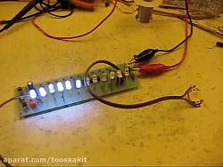 صوت سنج توسکا کیت مجهز به خروجی LED Power