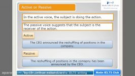 Active VS Passive