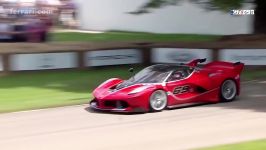 فراری FXXدر فستیوال گوود وود Ferrari Goodwood کیفیت HD