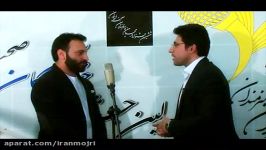 ایران مجری رضا احمدی در پشت صحنه ششمین جشنواره