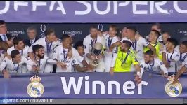 جشن قهرمانی رئال مادرید در سوپرکاپ اورپا