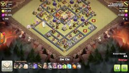 Clash of Clans  Town Hall 11 3 star Queen Walk Bowle