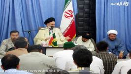 کاکی،دیدار آیت الله حسینی بوشهری بافعالین سیاسی وفرهنگی