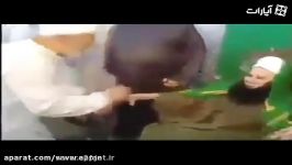 رقص عجیب وهابی ها در مساجدشان