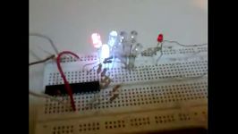 رقص نور LED AVR ATMEGA8به زبان بیسیک