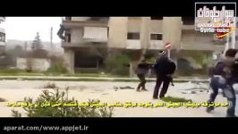 کشته شدن تروریست داعشی توسط تک تیرانداز ارتش سوریه