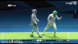 فیلم پیروزی مجتبی عابدینی حریف فرانسوی المپیک 2016