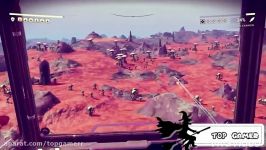 گیم پلی بازی no mans sky تحت عنوان نبردهای سفینه ای