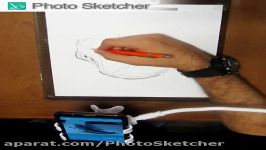 اسکچ زیبای کفش نگاهی به اپلیکیشن Photo Sketcher