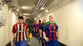 5 دقیقه گیم پلی PES 2017 در نمایشگاه Gamescom 2016