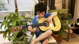 اجرای اهنگ عروسک من گیتار توسط امیرحسام کریمی
