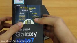 جعبه گشایی تلفن هوشمند Samsung Galaxy Note 7