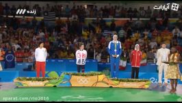 اهدای مدال برنز المپیک ریو 2016 به کیمیا علیزاده