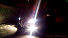 Internal and external lighting test Haval H8