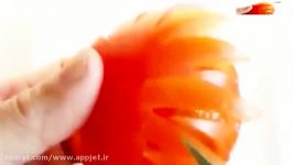 تزیین خیار گوجه