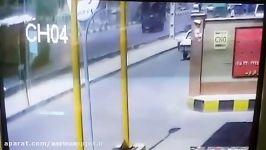 انفجار تانکر حامل بنزین در کرمانشاه