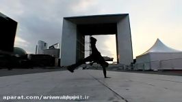 Bboy Marcio in the Air  Slow Motion Breakdance