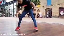 Flare breakdance slow motion