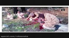 اعدام وحشیانه نظامیان افغان توسط داعش افغانستان سوریه