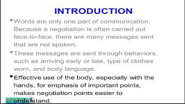 Business Negotiation Part Eight Body Language