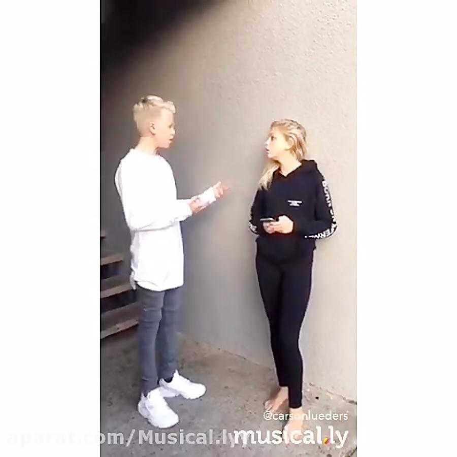 Carson Lueders and Jordyn Jones Musical.ly